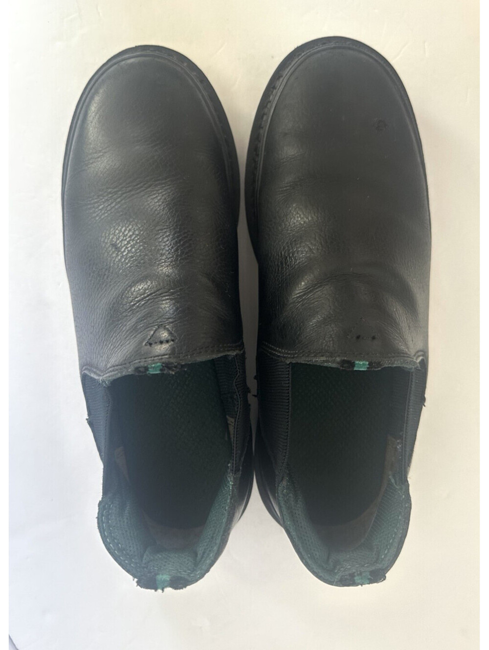 Georgia Giant Romeo Slip Resistant Work Shoes Mens 10.5 M Black Leather - Picture 5 of 8